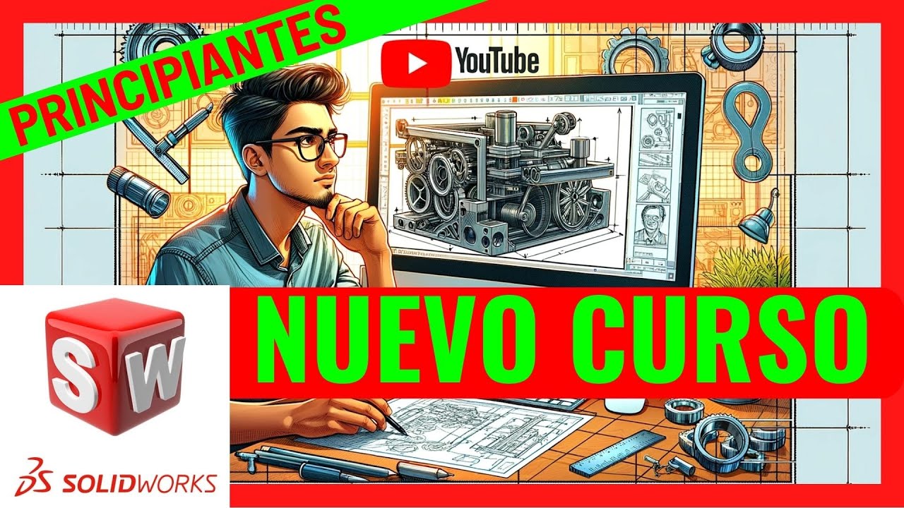 ⚠️ ► 1 APRENDE a Diseñar con SOLIDWORKS TUTORIAL [✅ PRINCIPIANTES🌟]