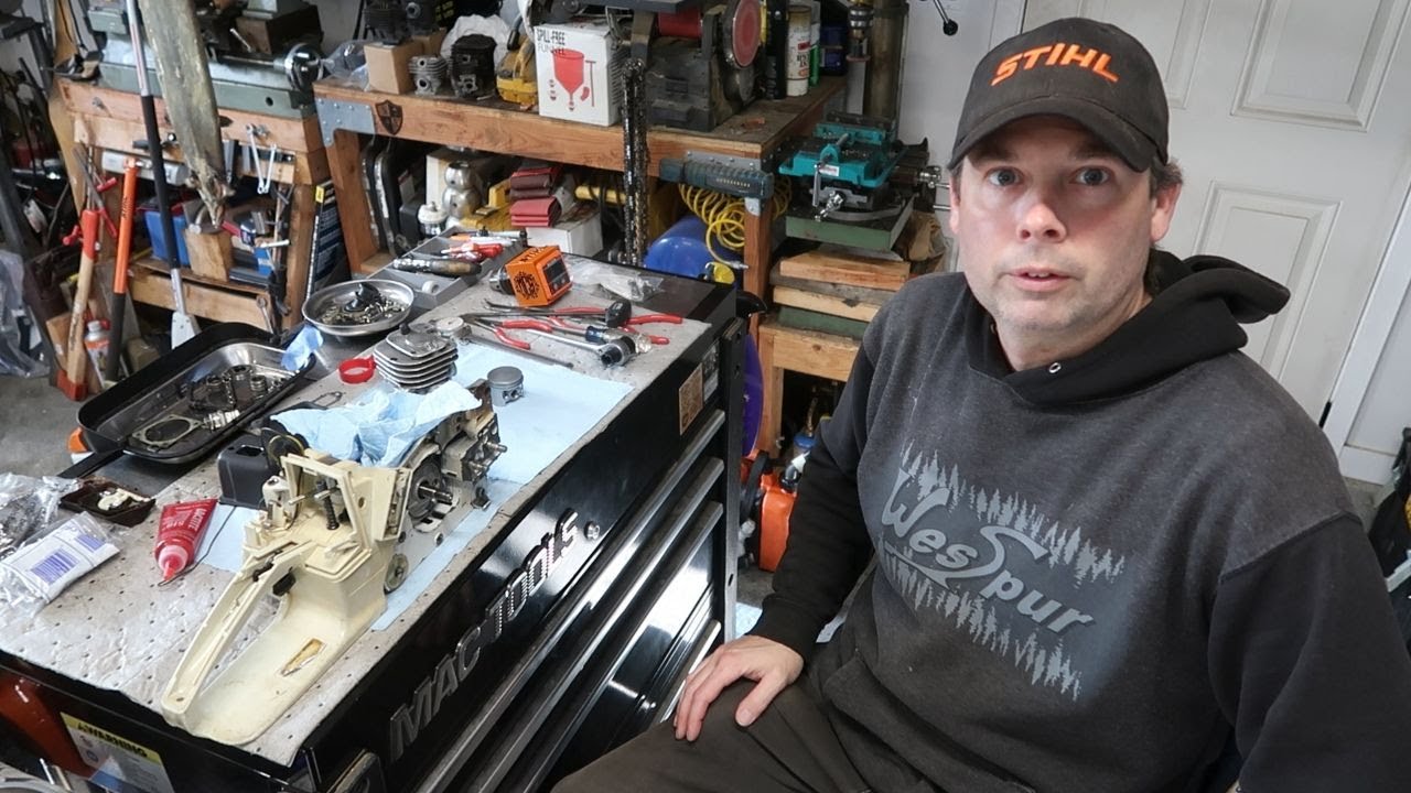 Stihl 024 Wood Boss Top End Assembly!