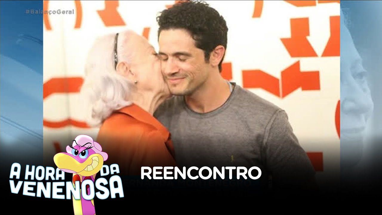 Fernanda Montenegro reencontra ator de Central do Brasil