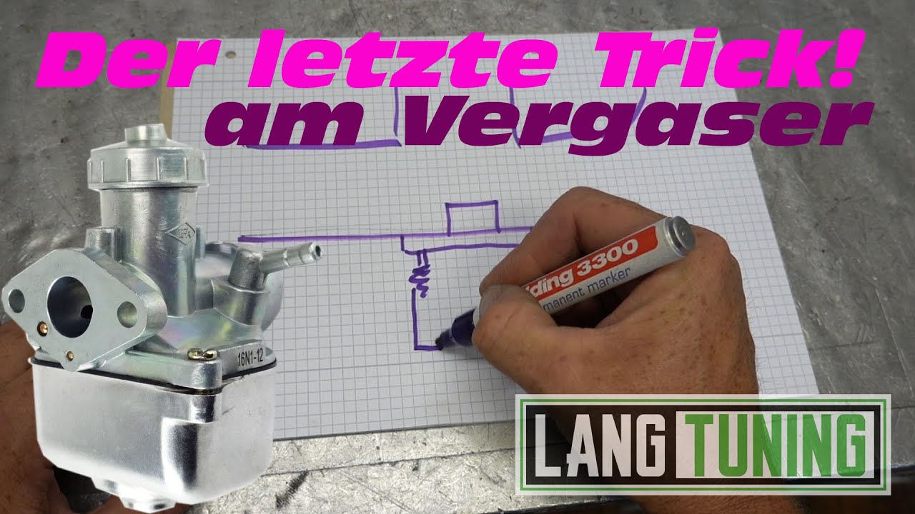Vergaser, der letzte Trick