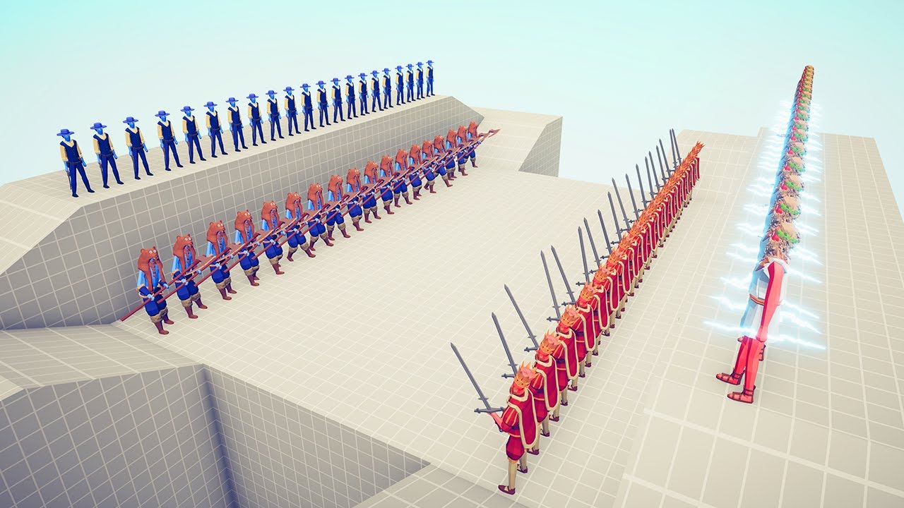 Турнир ближнего и дальнего боя | Вкладки — Totally Accurate Battle Simulator