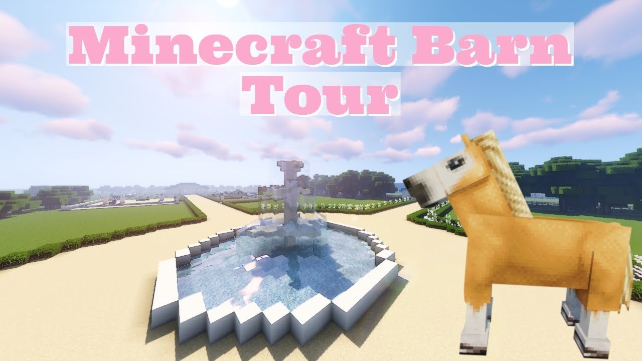 Minecraft Barn Tour - Spring Leaf Stable | Pinehaven