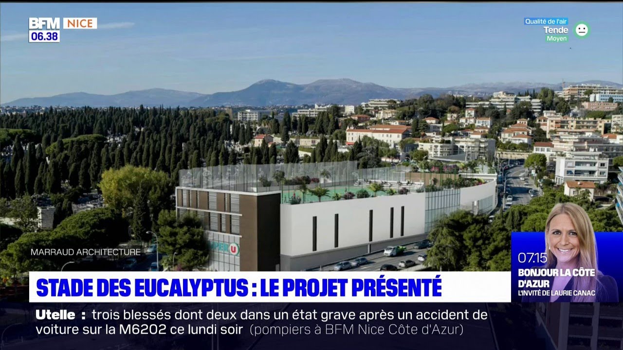 Nice: présenté, le projet du stade des Eucalyptus ne fait pas l'unanimité