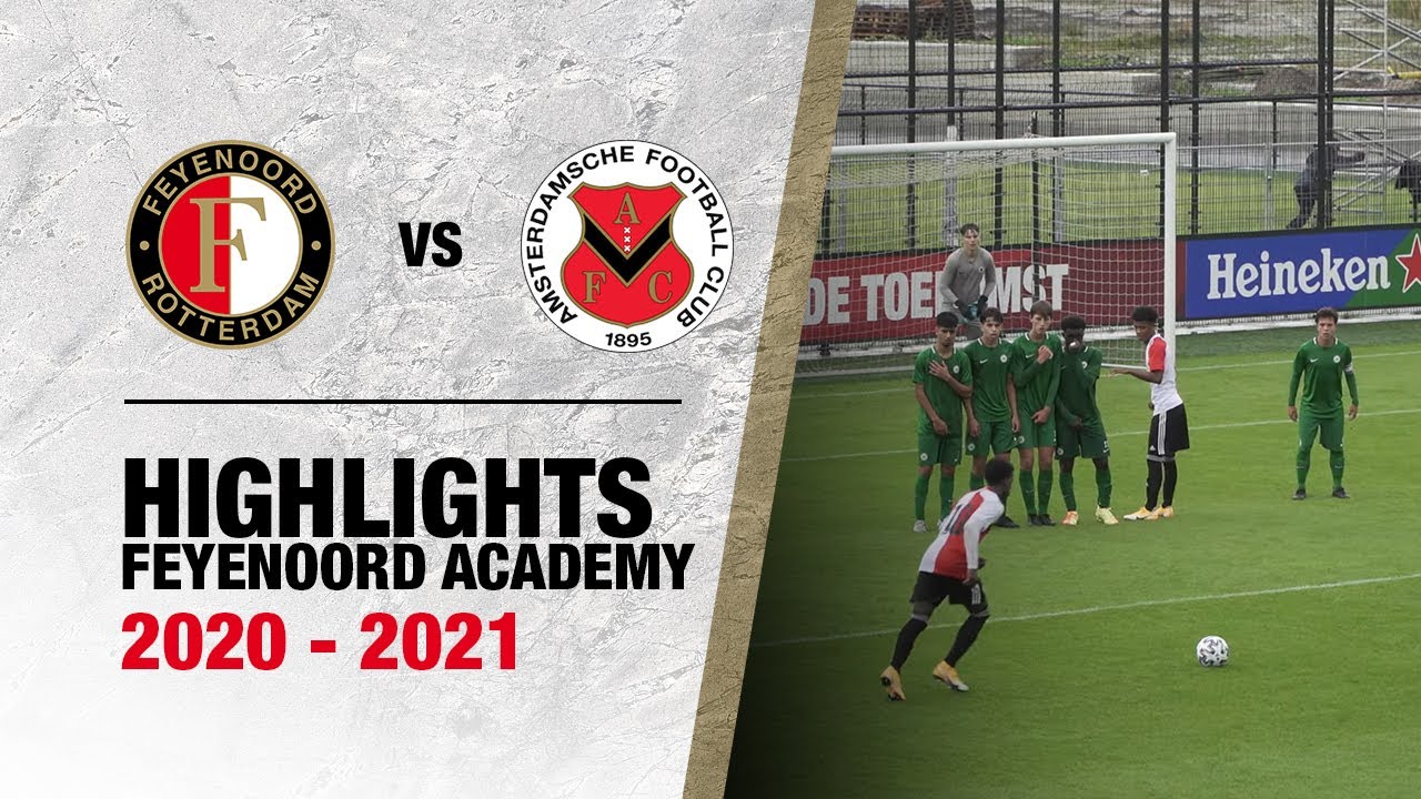 Highlights | Feyenoord O18 - AFC O18 | Beker 2020-2021