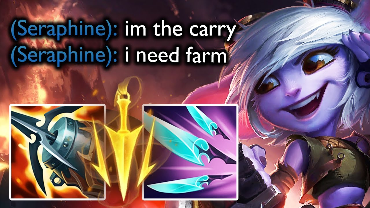 Low Elo Supports Keep Taking My Farm! - Tristana ADC Iron to Master #4