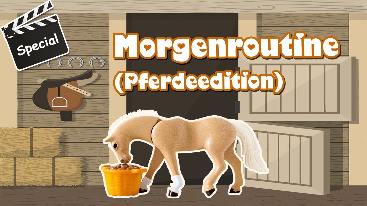 Playmobil Familie Martin - Special: Morgenroutine (Pferdeedition)🐎Playmobil Videos mit Bibi und Tina
