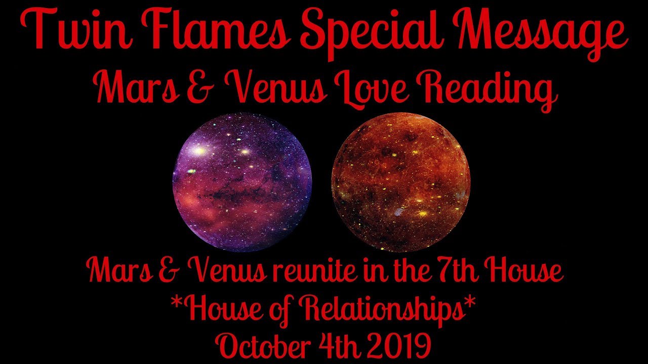 Twin Flames ~ It's Reunion Season!! ~ Mars & Venus Twin Flame Love Reading