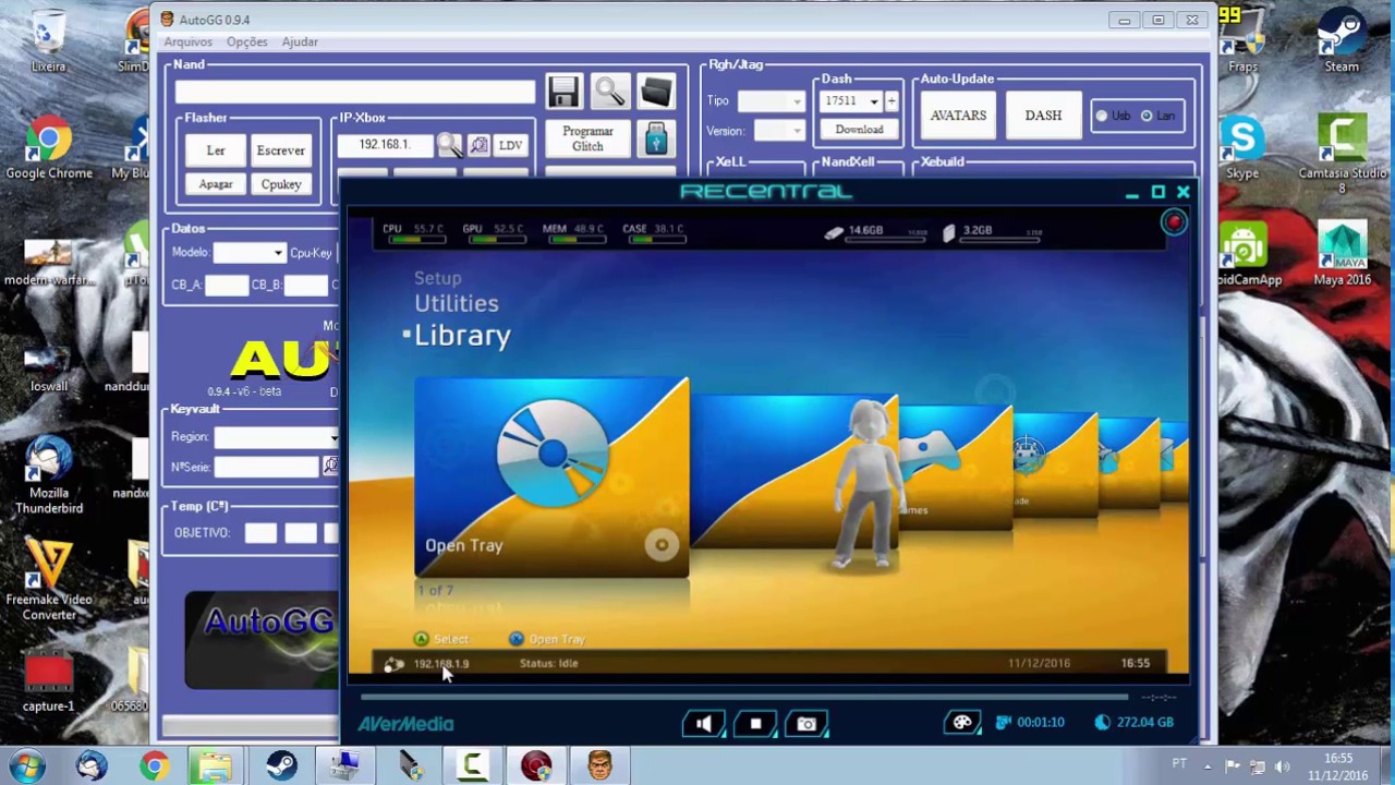 TUTORIAL ATUALIZA&Ccedil;&Atilde;O 17511 XBOX 360 RGH
