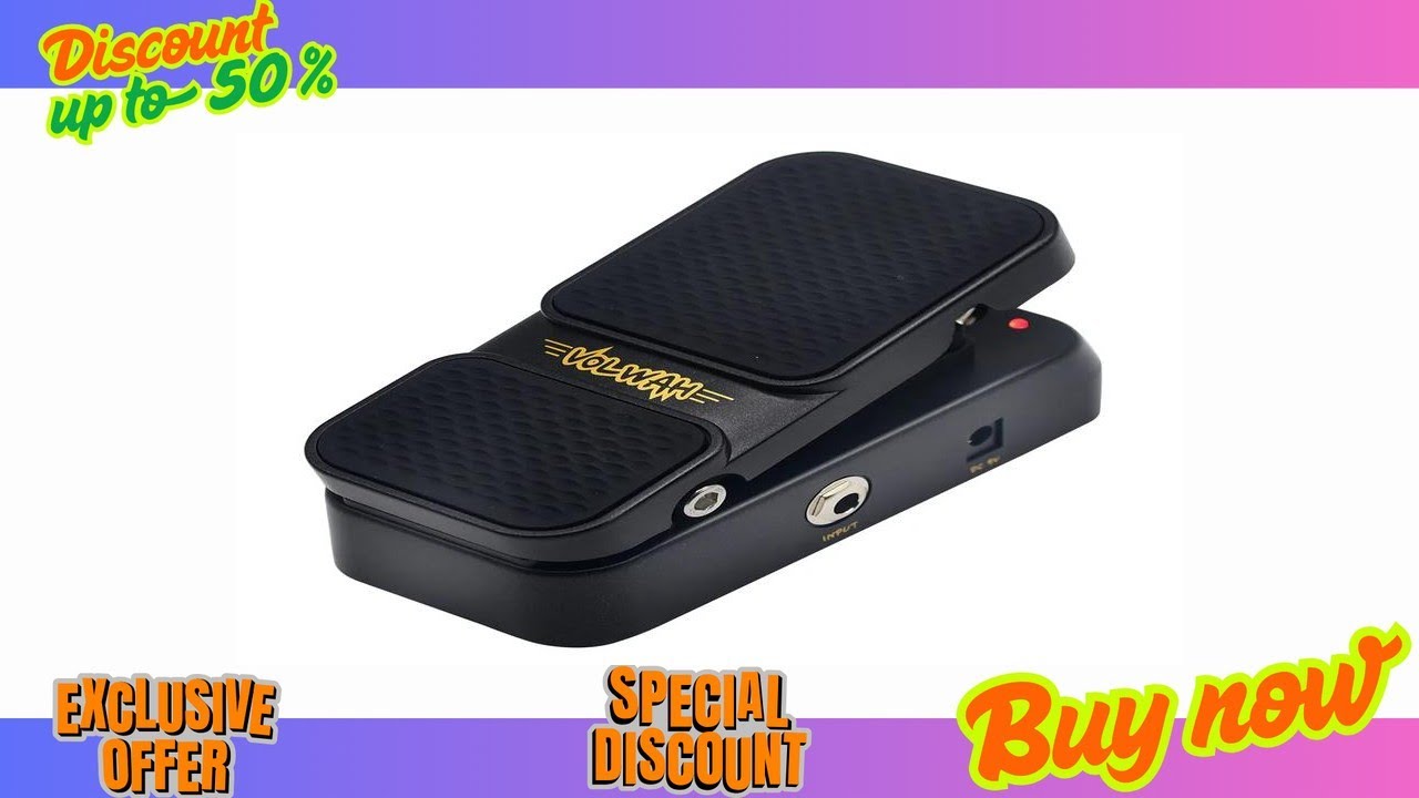 Buy SONICAKE VolWah Active Volume Control & Wah Expression Pedal QEP-01 Guitar Parts Accessories