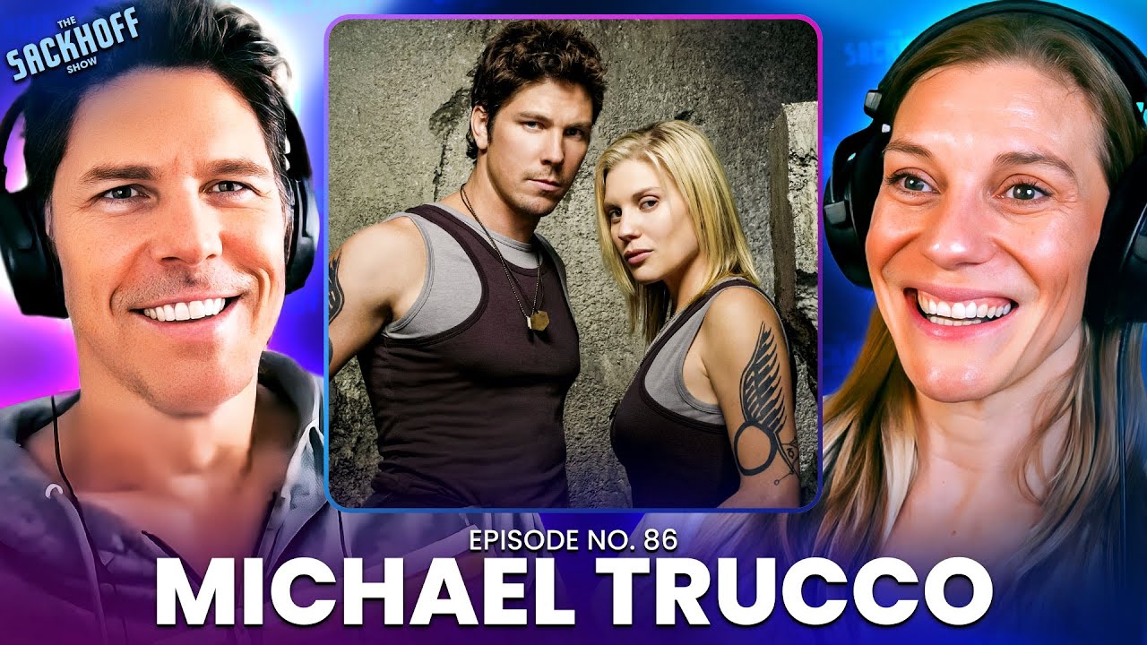 Katee Catches Up With Her TV Husband Michael Trucco