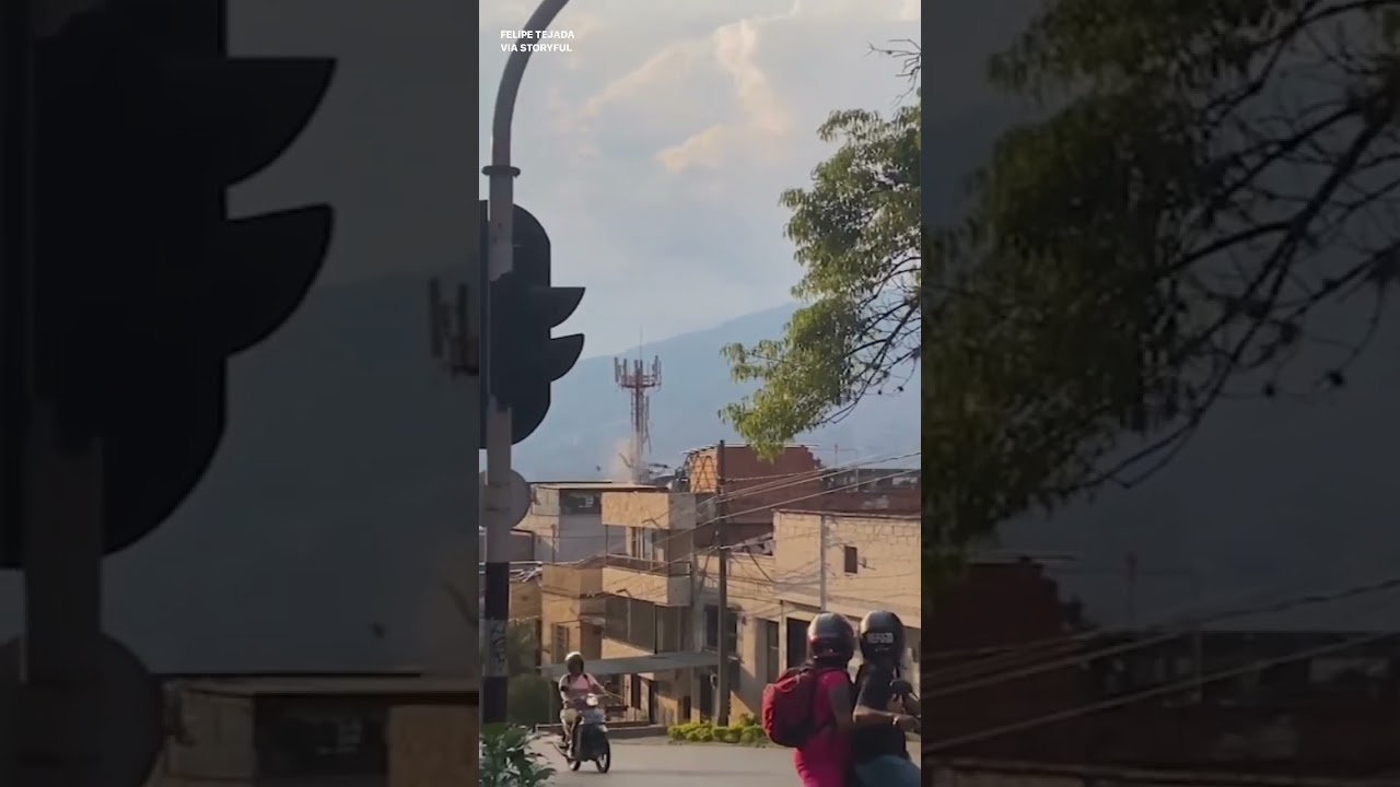 Tourist Helicopter Crash Captured on Camera in Medellin