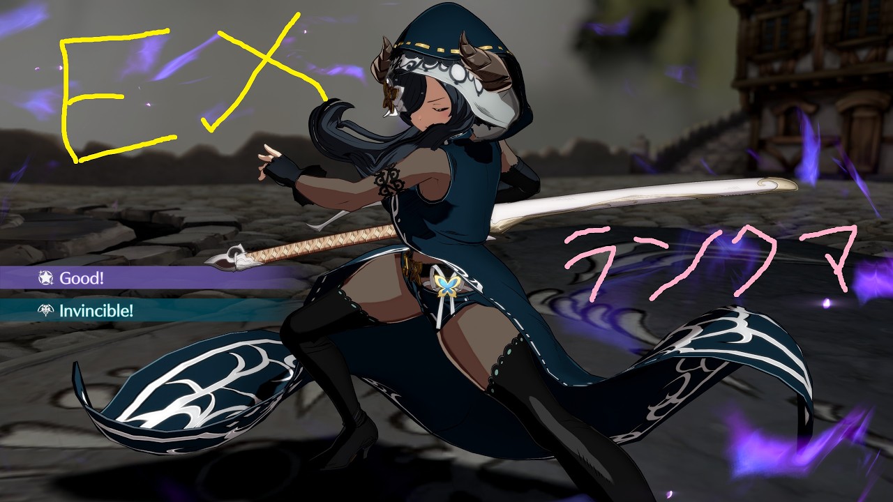 【steam版GBVSR】EXナルメアでランクマ【ゴールドマスター帯】