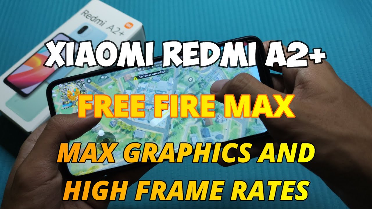 Free Fire Max in Xiaomi Redmi A2+ (Hand Cam)