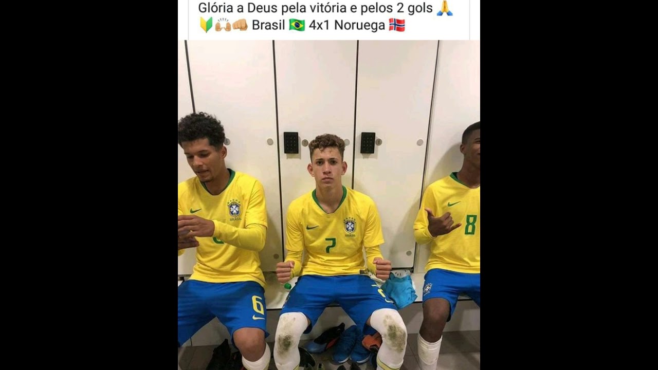 Garoto de IPUI&Uacute;NA St&ecirc;nio na sele&ccedil;&atilde;o brasileira Sub 17 .