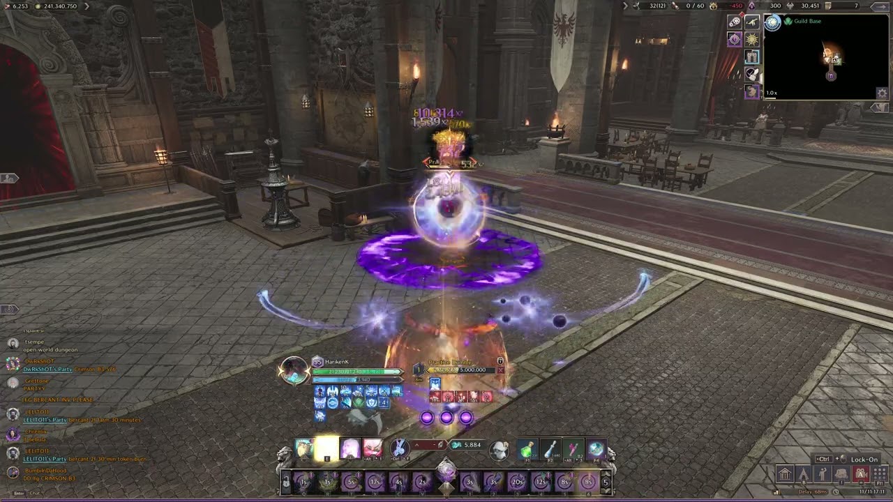 TL | Wand Orb dps test [15M in ~1,13min]