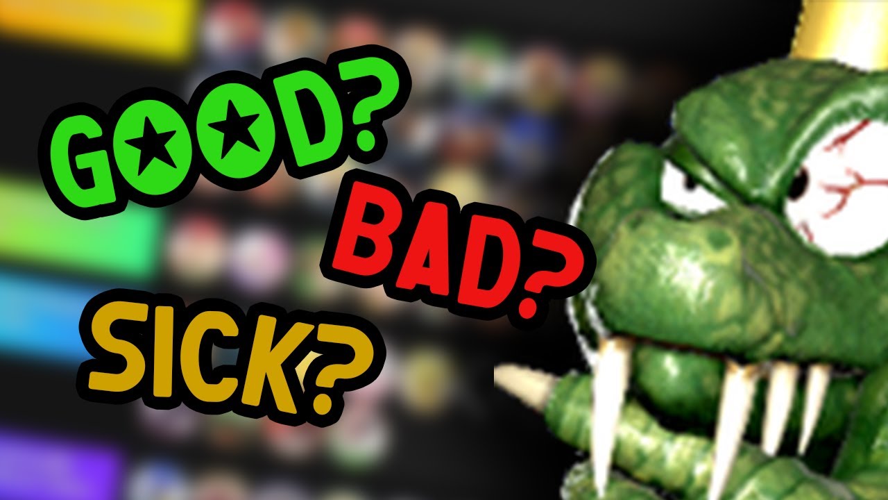 King K Rool Matchup Chart Part 1 | A Collegiate Level Player's Perspective