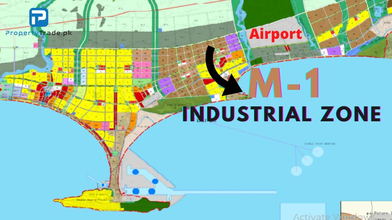 Ideal Land for Sale in Gwadar M1 Industrial Zone | Property Trade