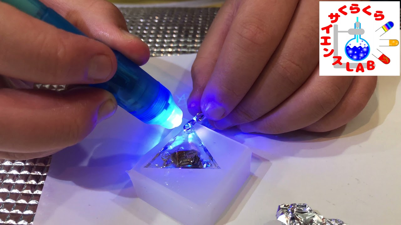ビスマスの結晶をアクセサリーにしよう