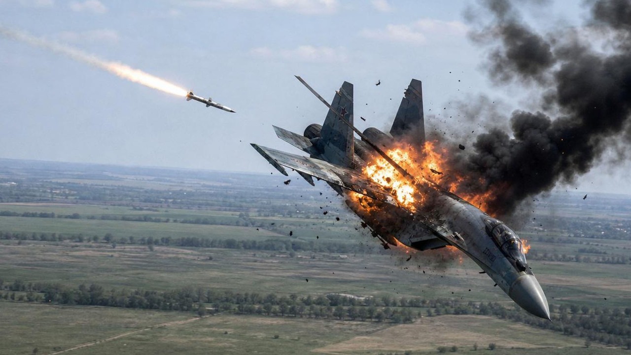Ukraine's Patriot Missile Waited for a Russian Su-35 &mdash; Then DESTROYED It