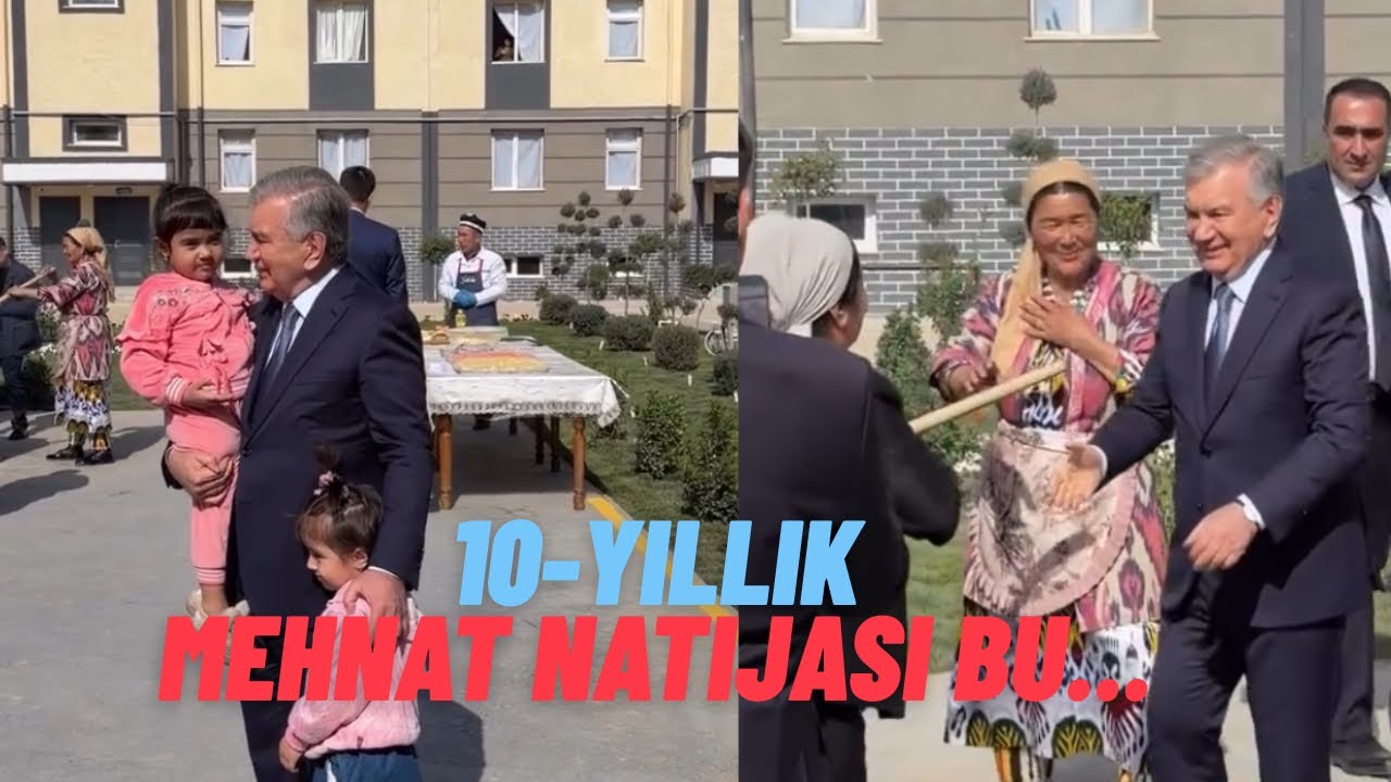 UMRLARI UZOQ BO'LSIN | PREZIDENT SHAVKAT MIRZIYOYEV SURXONDARYODA 