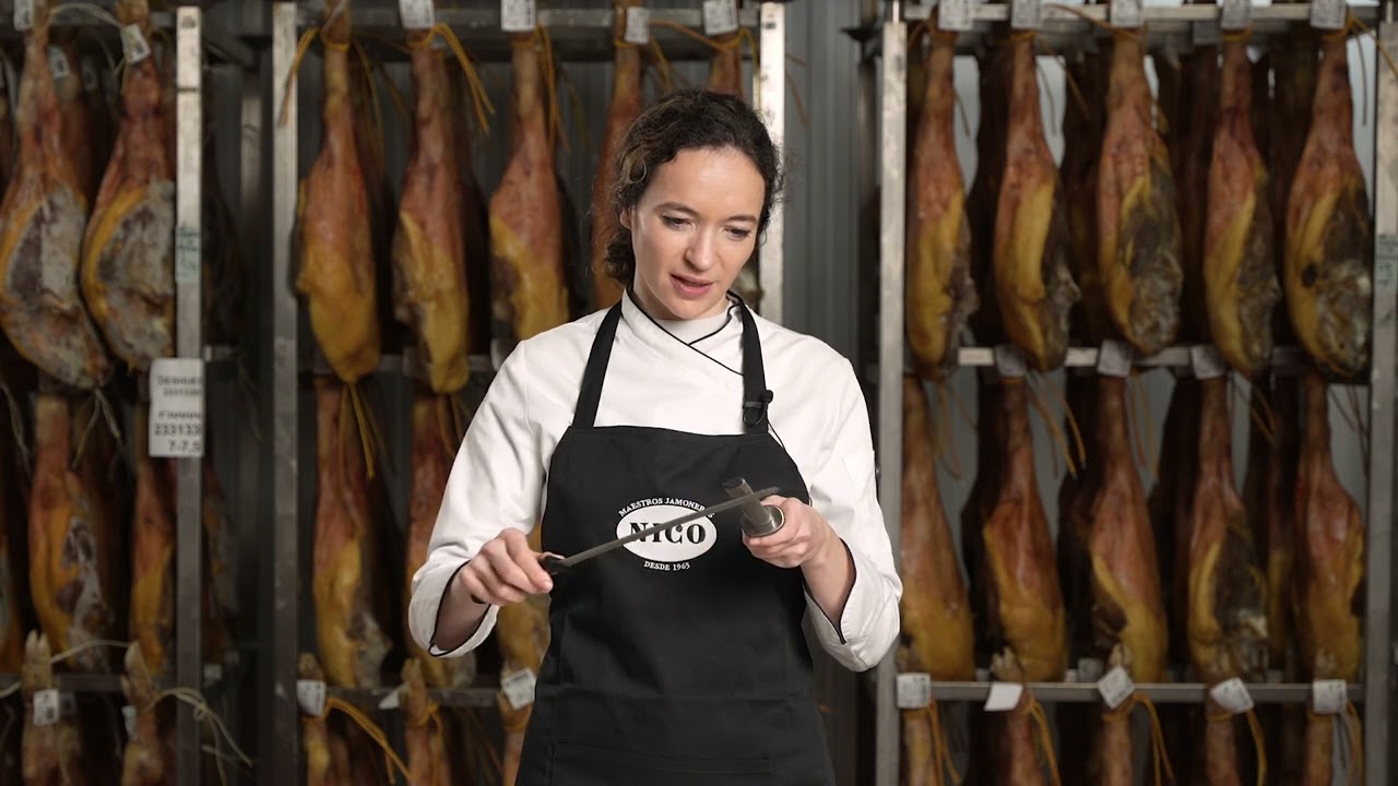 COMO AFILAR UN CUCHILLO JAMONERO