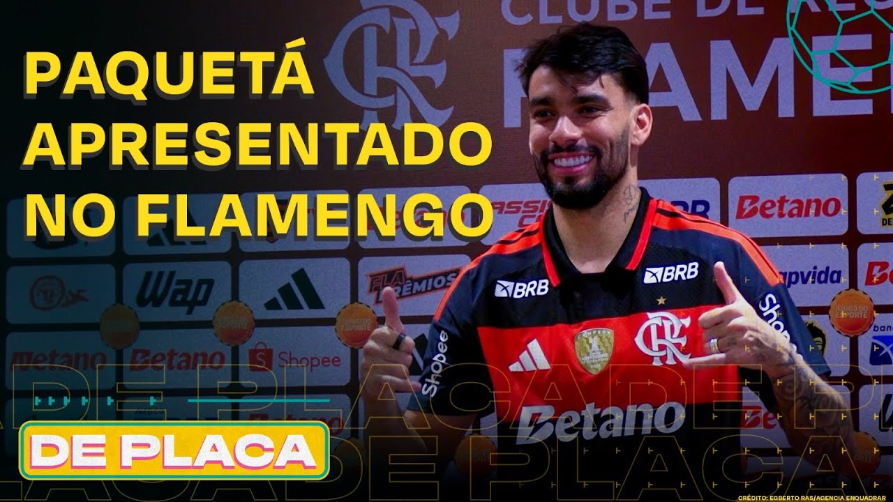 DINIZ XINGADO NO VASCO; PAQUETÁ É A CONTRATAÇÃO MAIS IMPACTANTE? MERCADO DA BOLA | De Placa 03/02/26