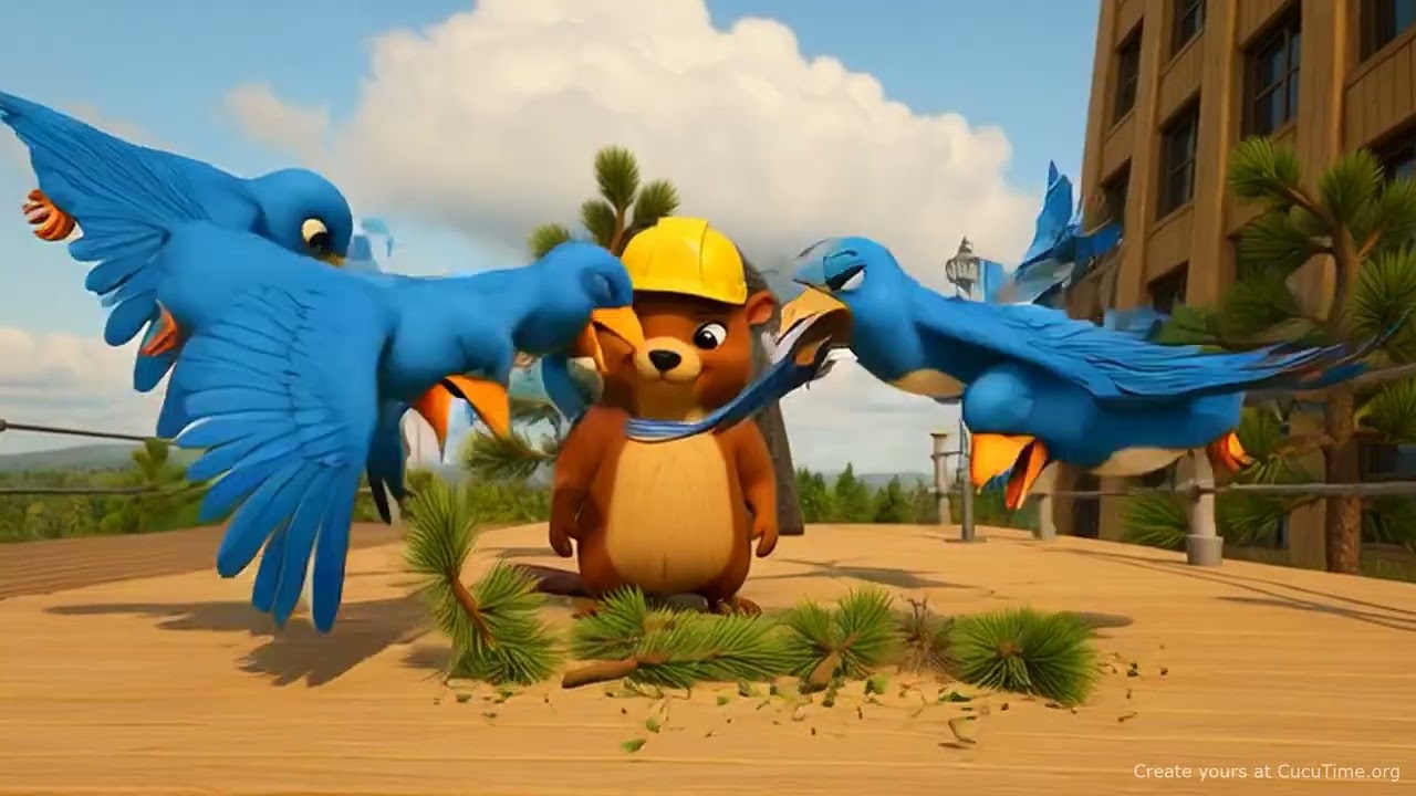 Barnaby Beaver’s Big Wooden High-Rise