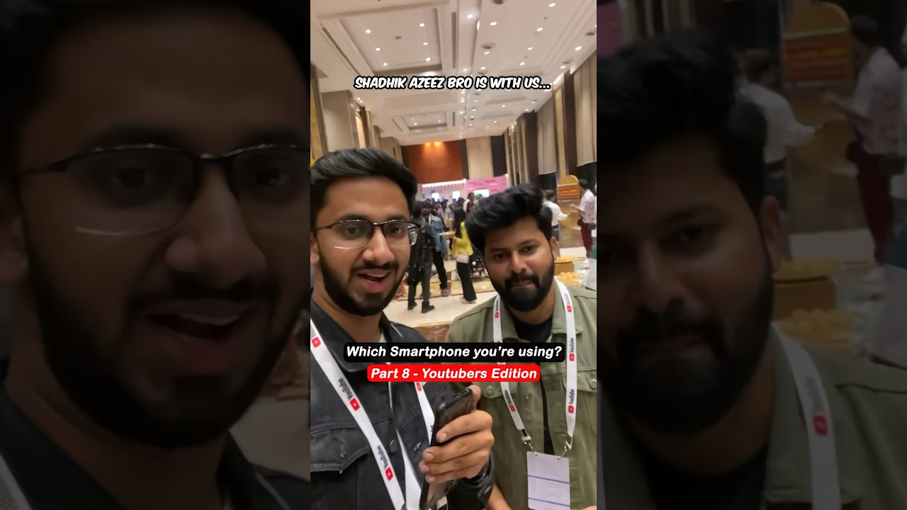 Шадхик Азиз, Out of Focus и Agni Tamil &mdash; Какие смартфоны используют тамильские ютуберы?😍