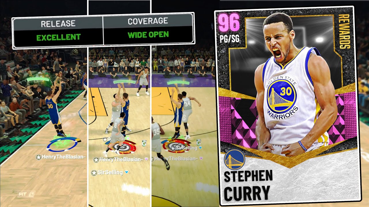 You CANT STOP Pink Diamond Steph Curry in NBA 2k21 MyTEAM..
