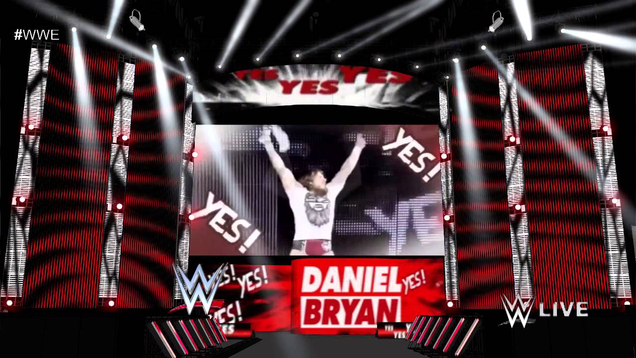 WWE Money in the Bank 2015 Opening Pyro Concept Animation + Daniel Bryan Entrance