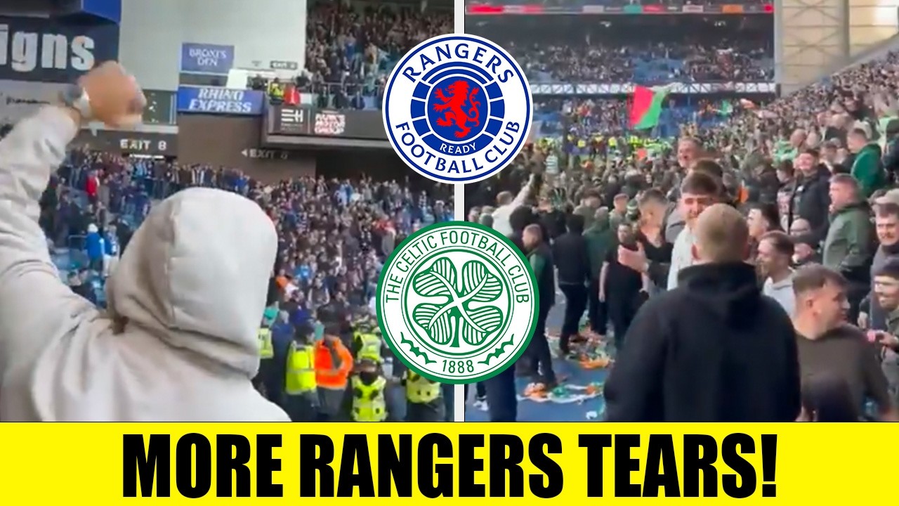Hilarious Footage Shows Celtic Fans MOCKING Rangers Fans After Glasgow Derby Victory!