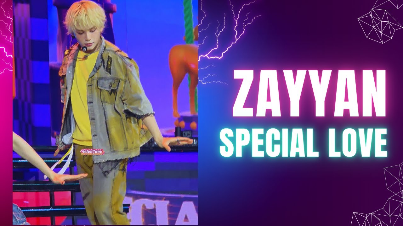 Zayyan's focus Special Love @ TransMedia  #자얀 #소디엑