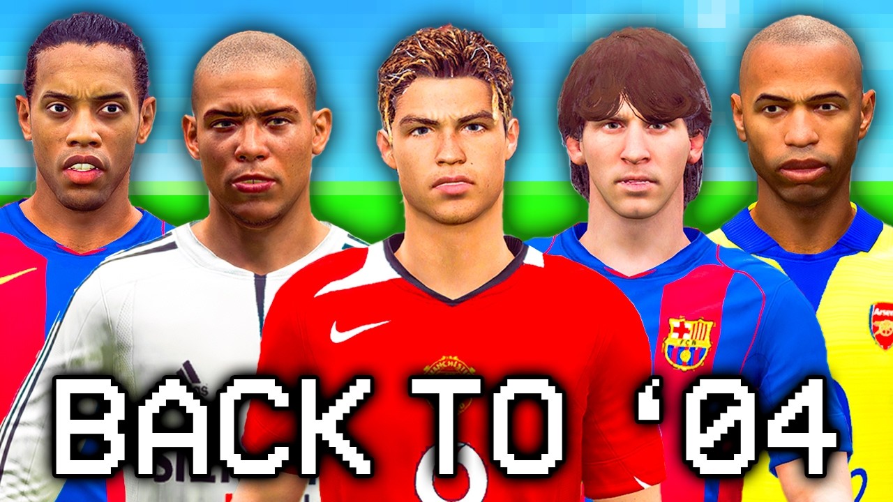 I Reset World Football To 2004 & Replayed History!