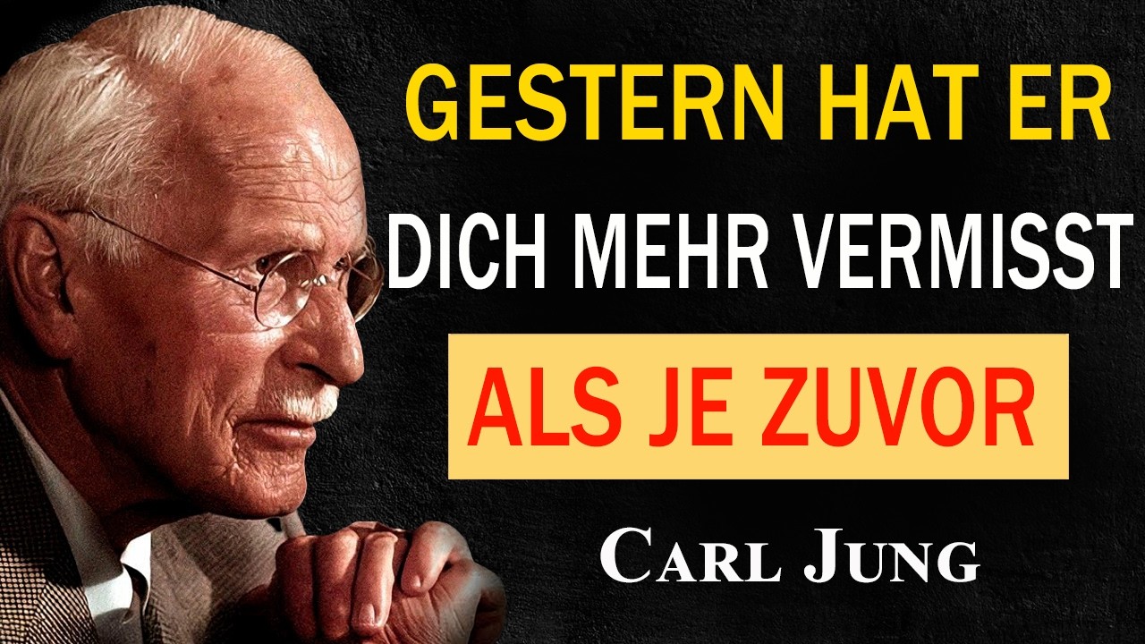 Er hat dich stärker gespürt als je zuvor… und etwas verändert sich | Carl Jung