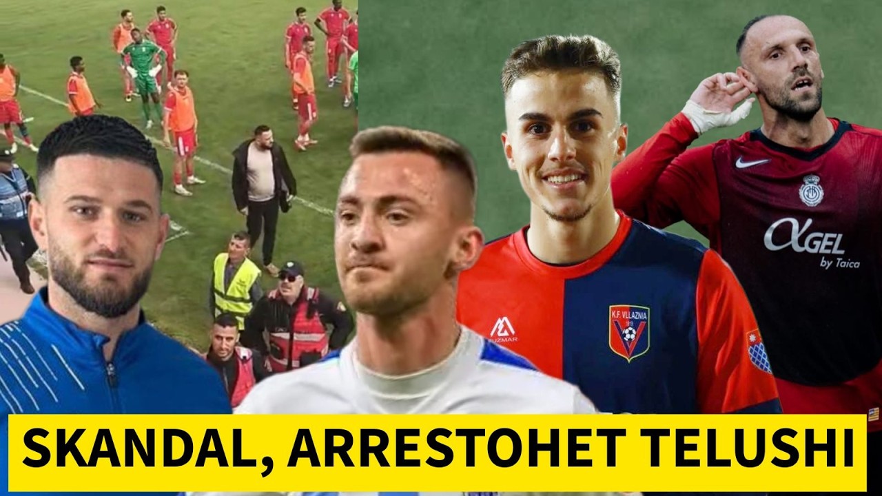 🔴LIVE/ Kthehet dhuna, Telushi shoq&euml;rohet n&euml; polici! Muriqi n&euml; histori! Fitojn&euml; Tirana dhe Vllaznia