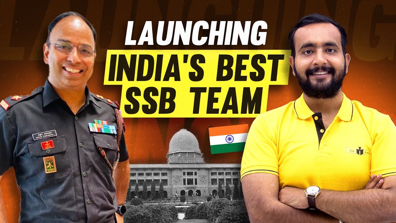 Launching India's Best SSB Team !! || Now Cracking SSB Becomes Easy For You!!