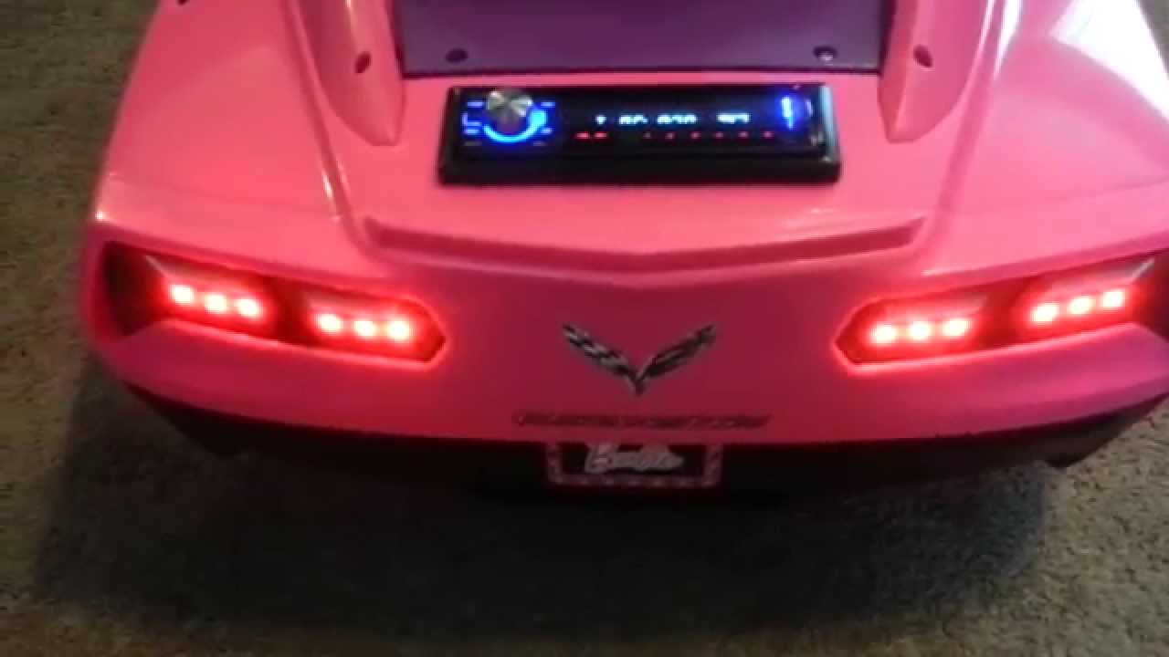 Custom Power Wheels Pink Corvette