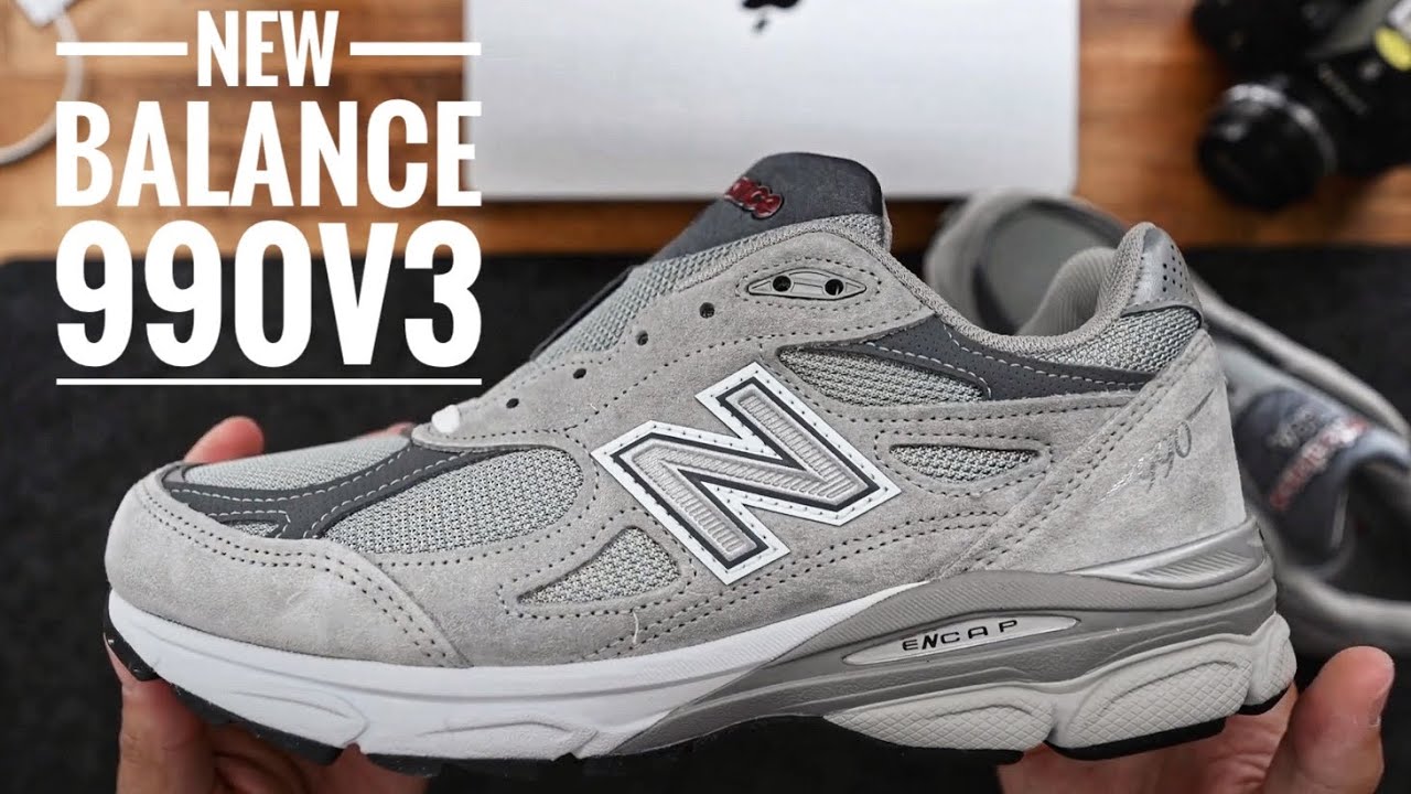 NEW BALANCE 990 V3 &ldquo;GREY&rdquo; REVIEW!
