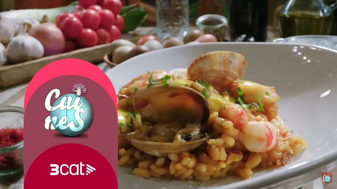 Arròs melós amb marisc - Cuines