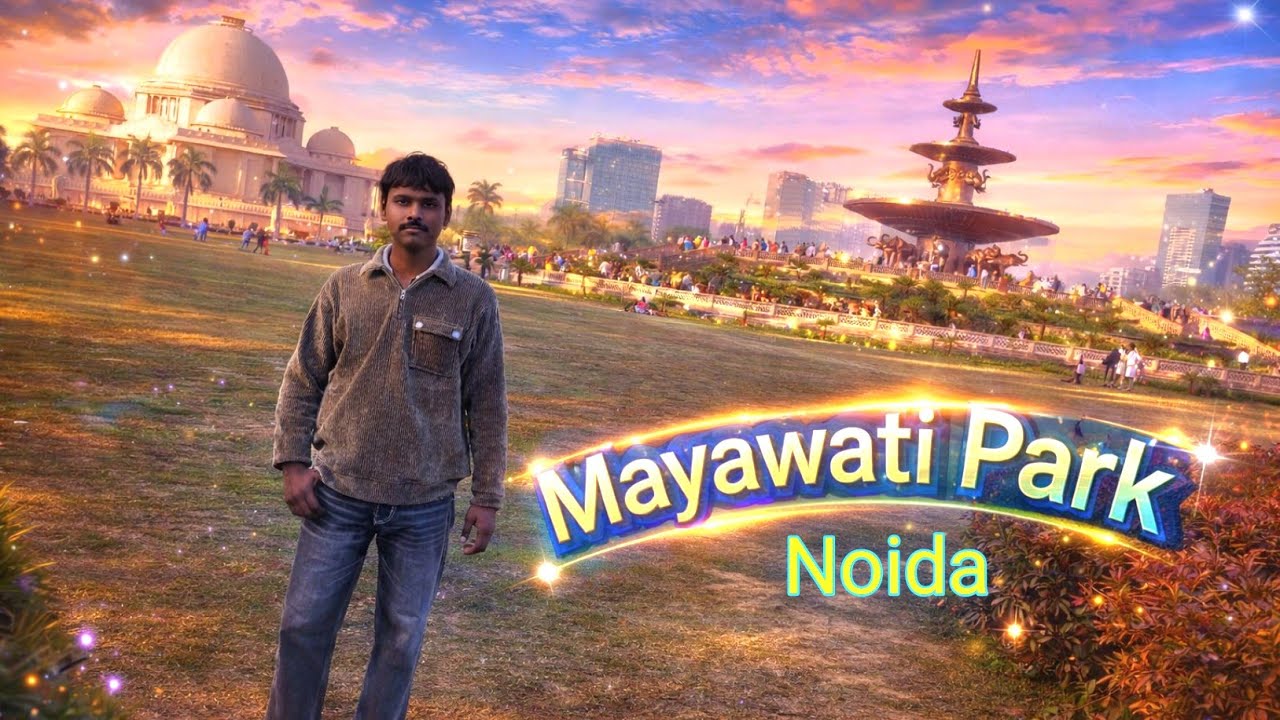 Mayawati Park Noida 👍