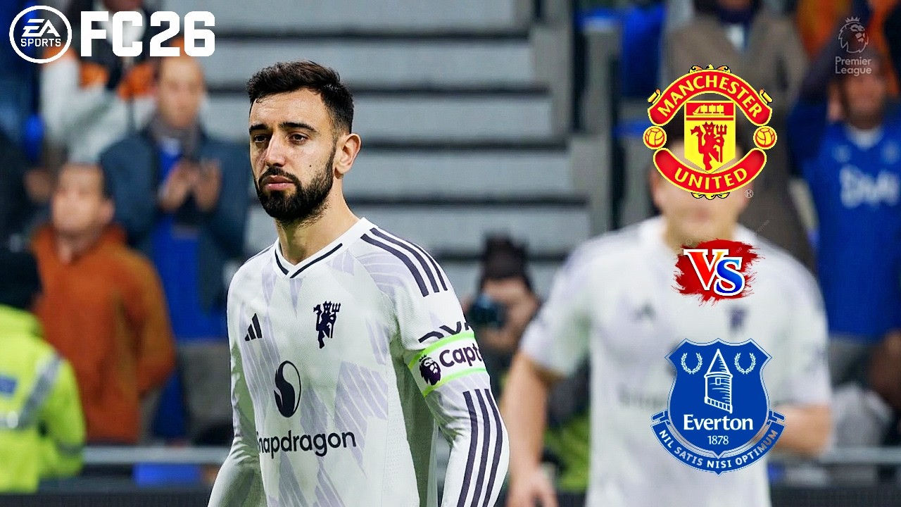 Man United vs Everton | Epic FC 26 Gameplay | Premier League Showdown!