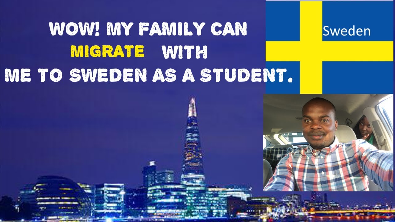 Migrating with your family to Sweden as a student - All you need to know.