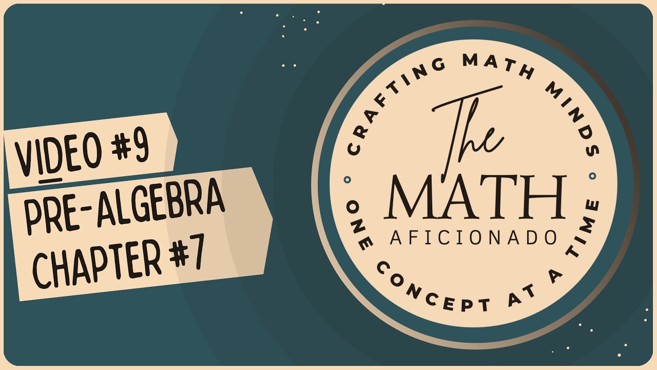 Chapter 7 | Graphing & Functions | The Math Aficionado