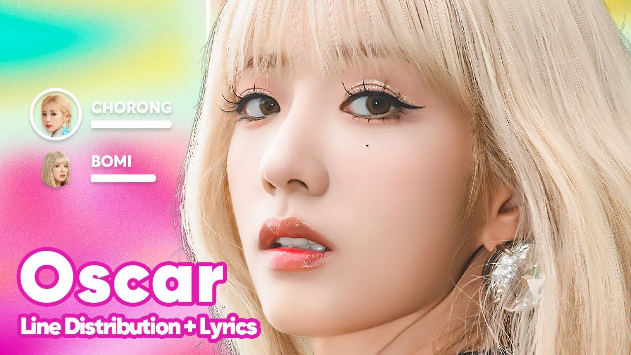Apink CHOBOM - Oscar (Line Distribution + Lyrics Karaoke) PATREON REQUESTED