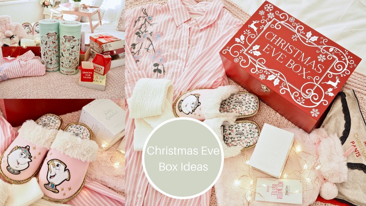 Christmas eve boxes, what to put inside a Christmas Eve box