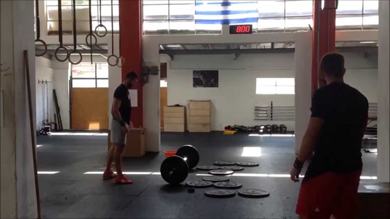 &Gamma;&iota;ώ&rho;&gamma;&omicron;&sigmaf; &Mu;έ&lambda;&lambda;&omicron;&sigmaf;   Italian Throwdown 2014 WOD 3