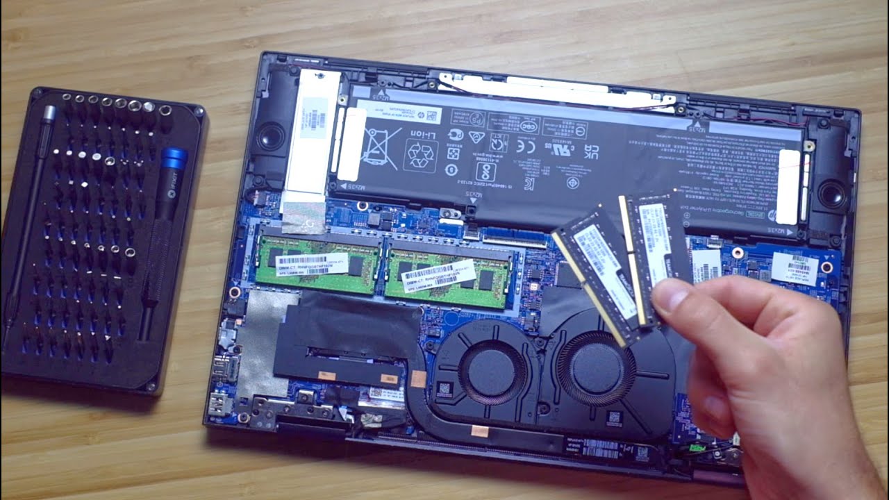 Upgrading RAM on HP Envy x360 Convertible