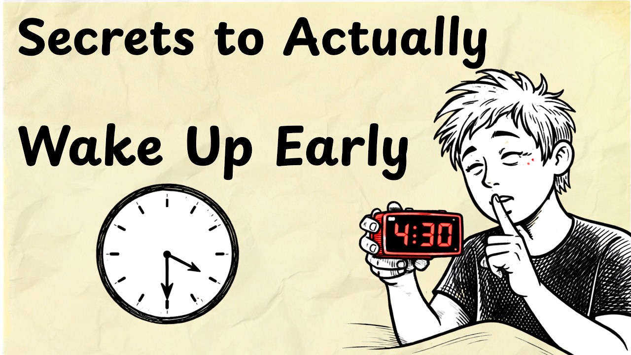 How to Wake Up Early — Even After Sleeping Late