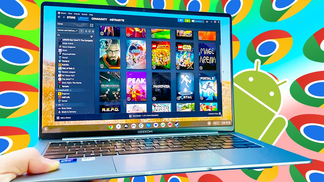 Forcing ChromeOS to GAME