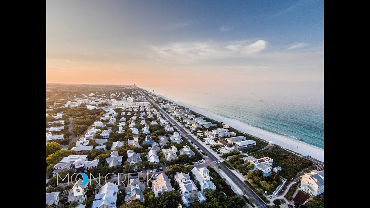 Soaring over SoWal Florida from Miramar Beach to Inlet Beach